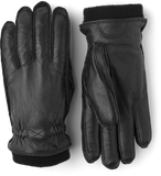 Malte Elk Leather Glove - Black
