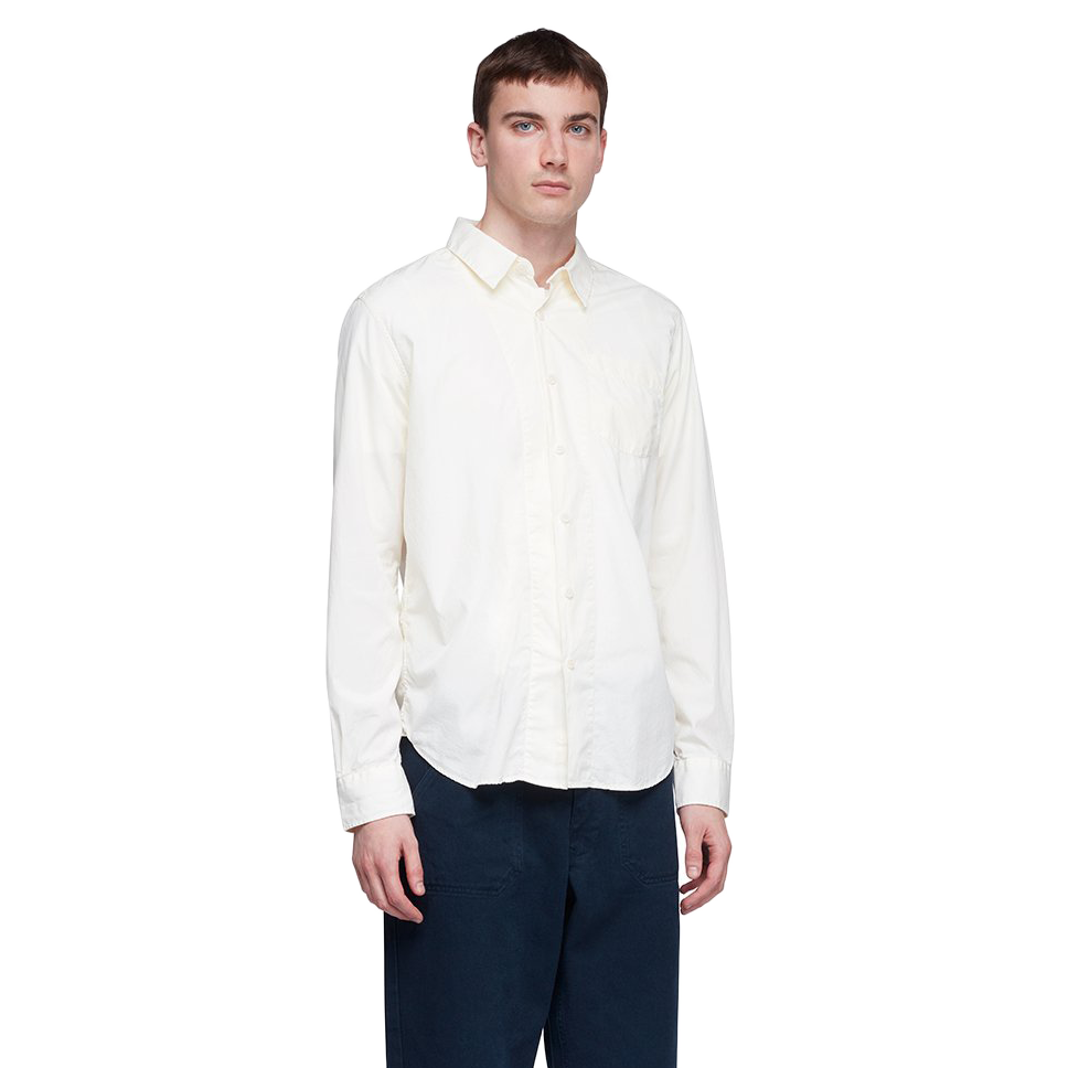 Utility Classic Poplin Shirt - White