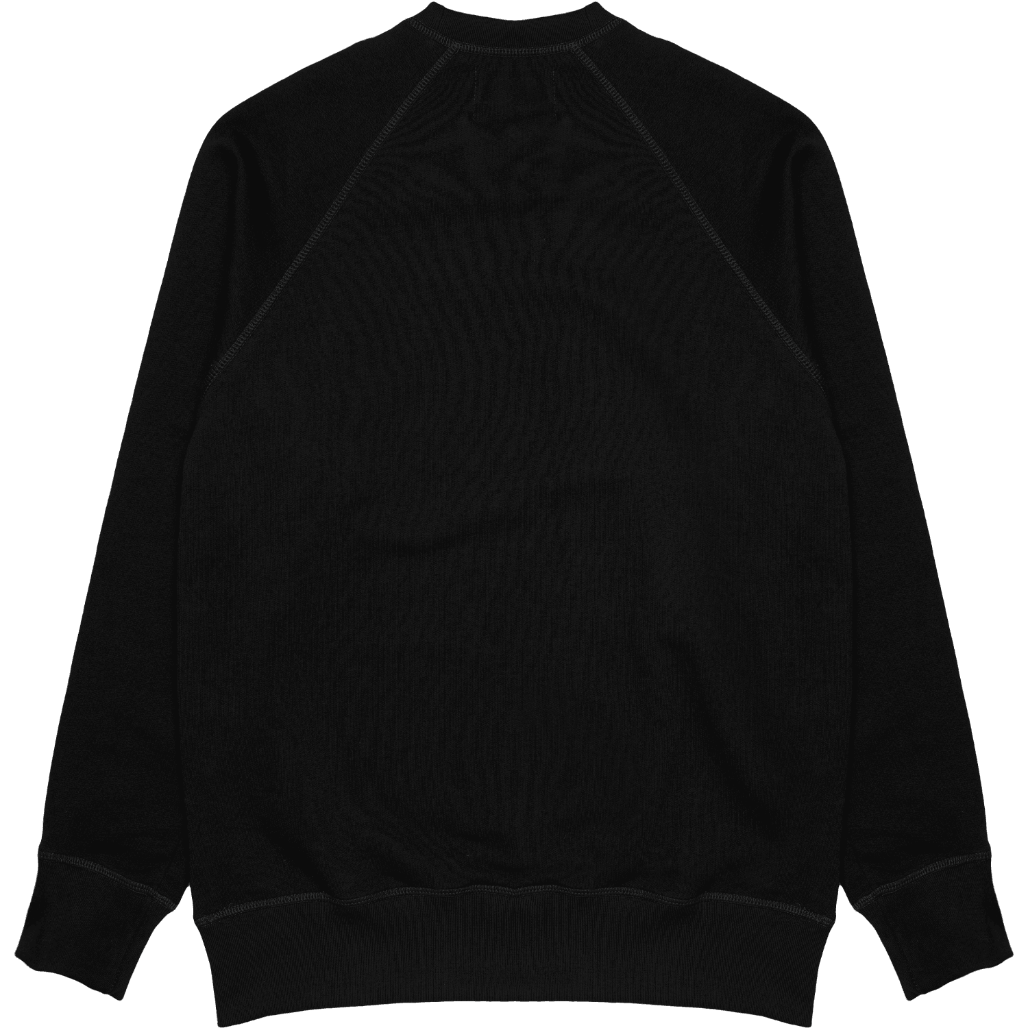 Organic French Terry Crew - Black