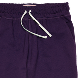 Organic French Terry Sweatpant - Plum Purple