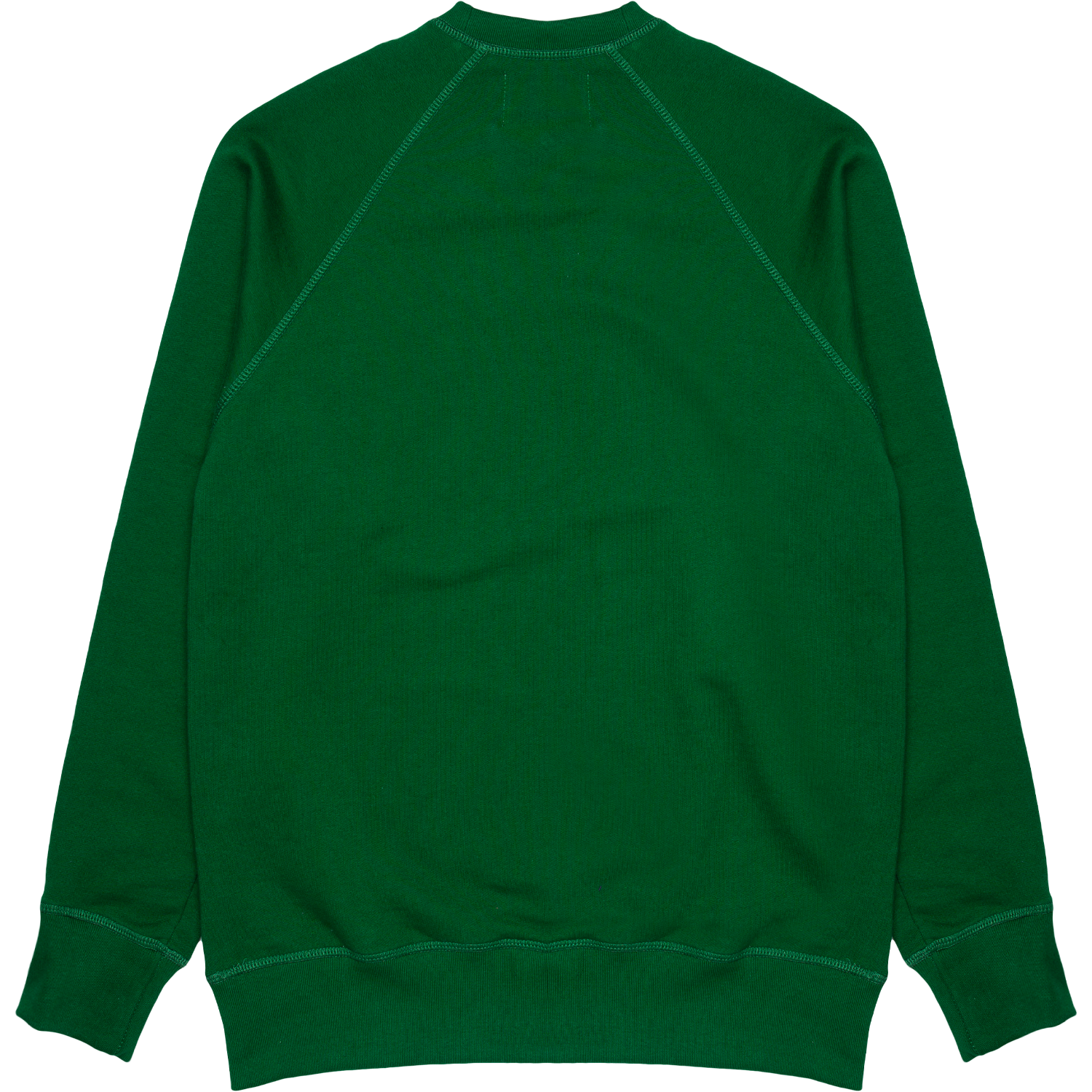 Organic French Terry Crew - Bottle Green