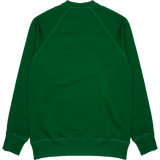 Organic French Terry Crew - Bottle Green