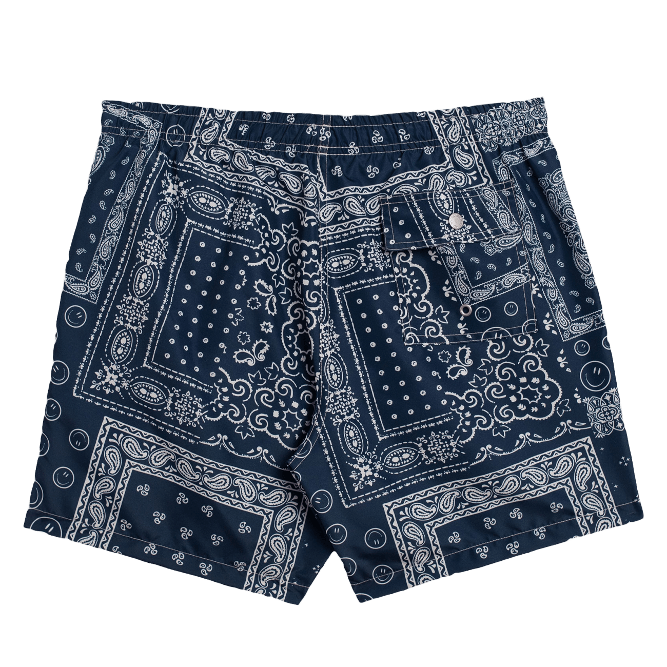 Swim Trunks - Navy Bandana