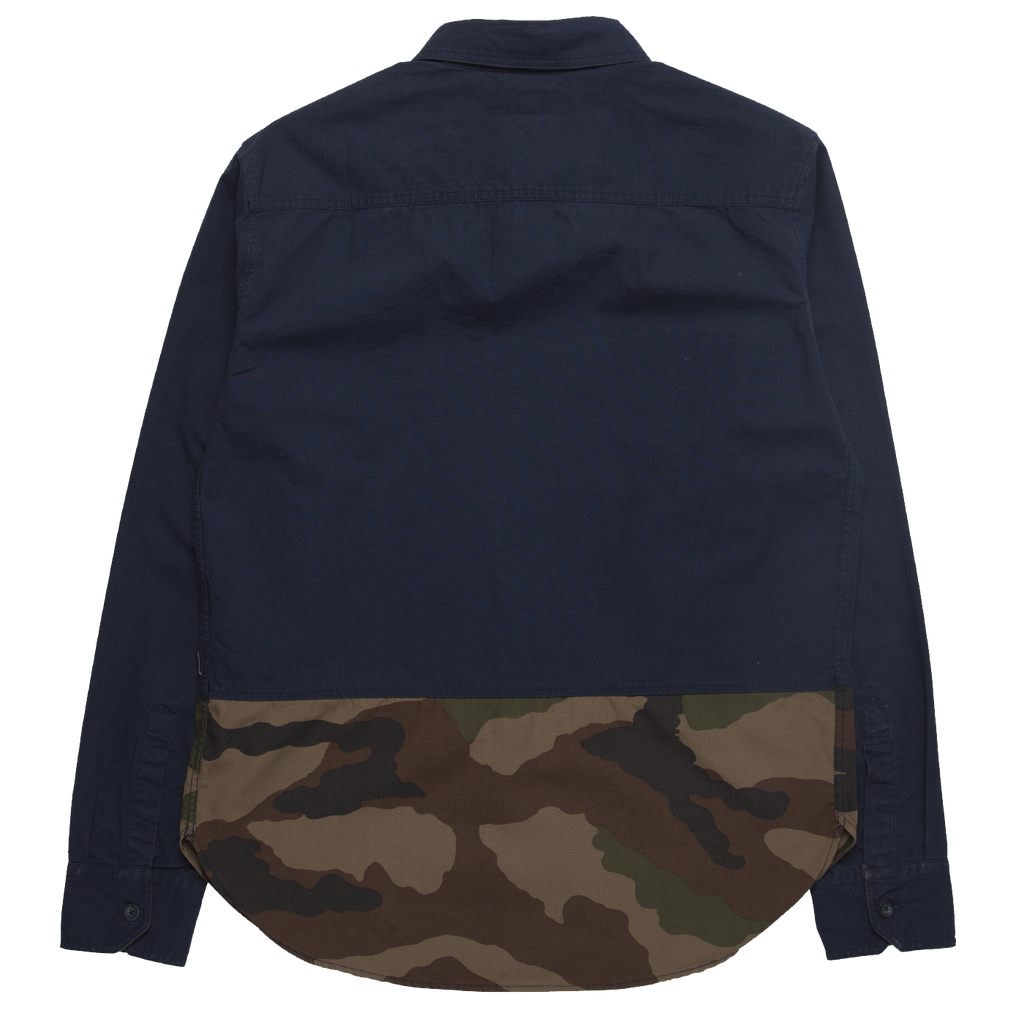Camo Utility Shirt Jacket