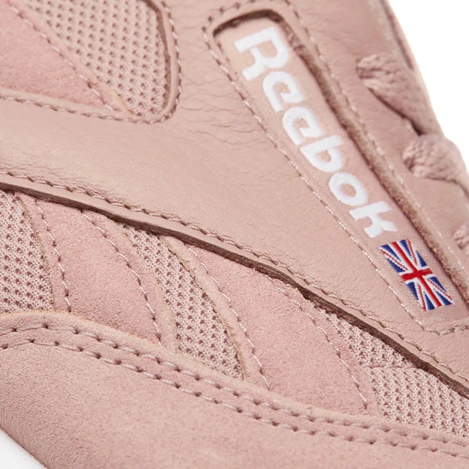 CL Leather ESTL - Chalk Pink / White