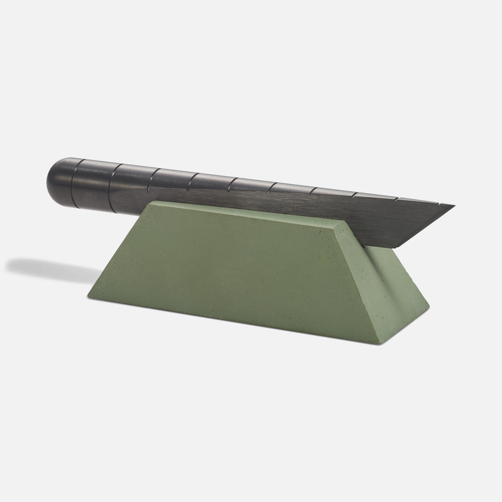 Desk Knife Plinth - Green