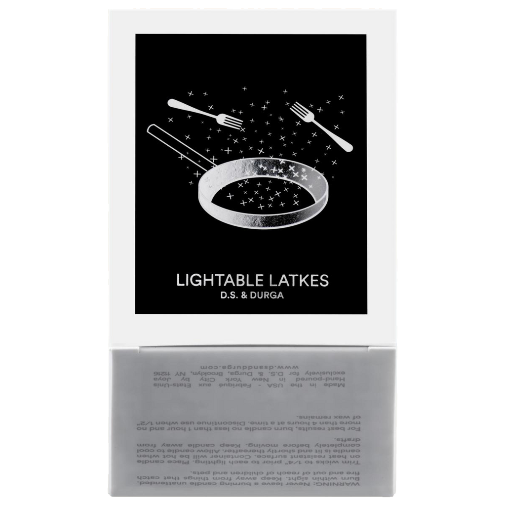 Lightable Latkes - Soy Candle