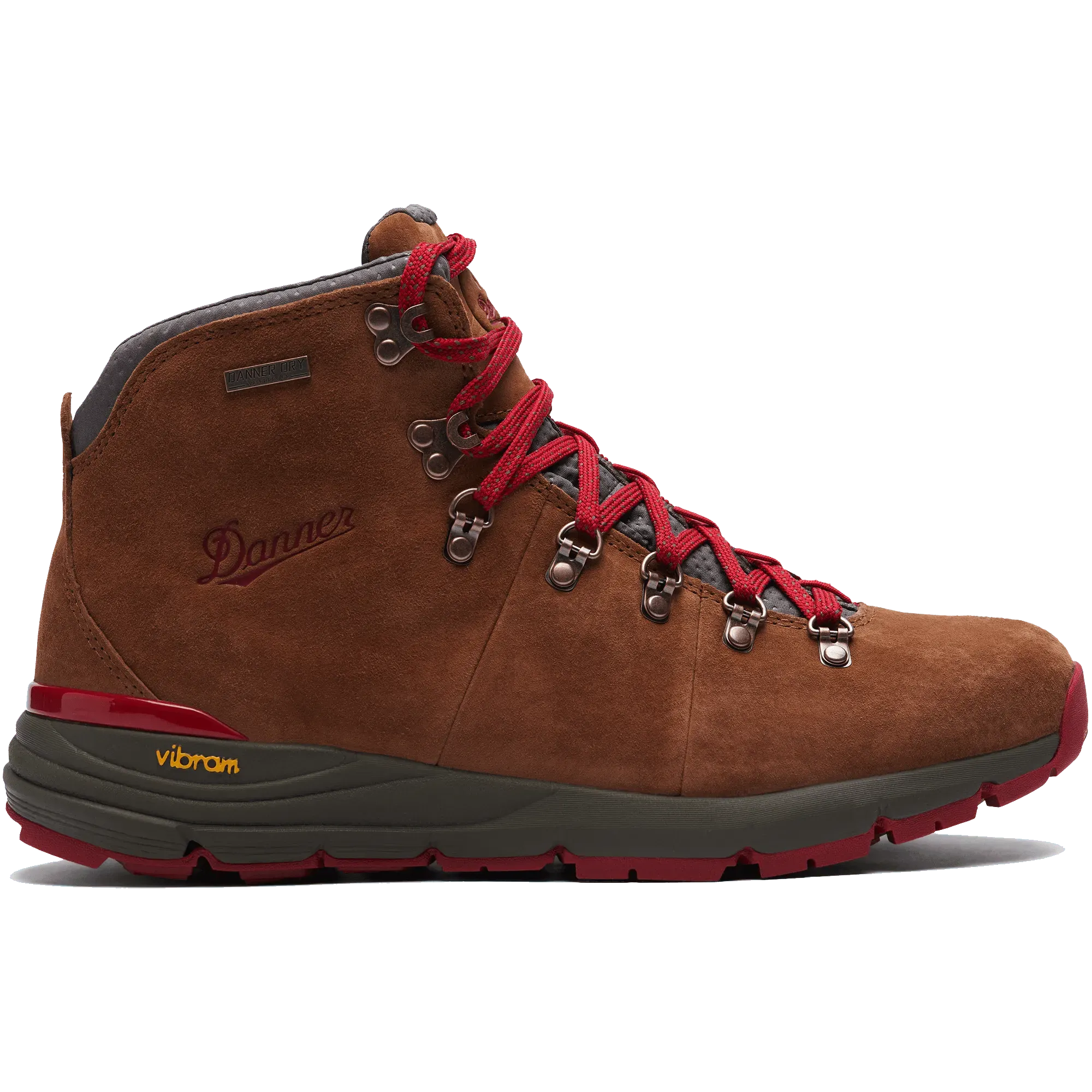 Mountain 600 Waterproof Boot - Brown / Red