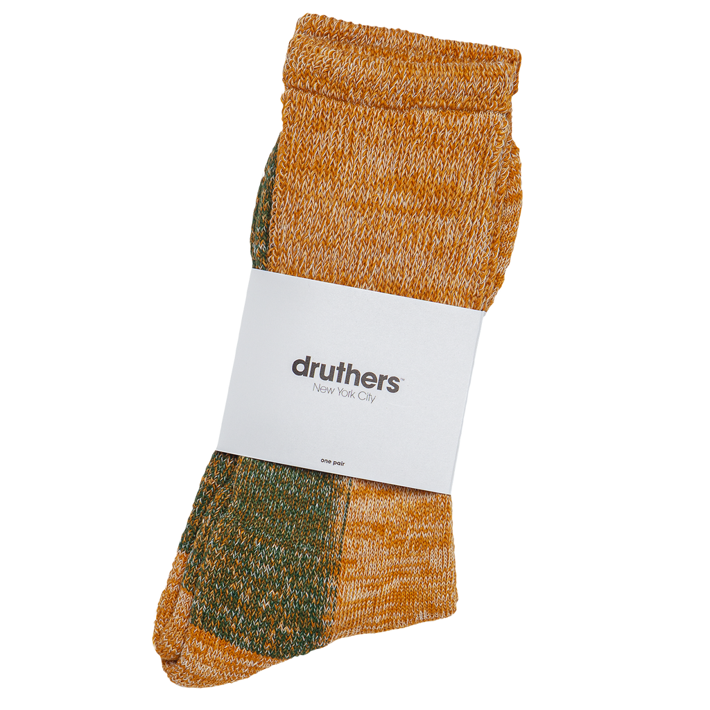 Organic Cotton Defender Socks - Turmeric