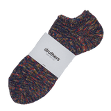 Recycled Cotton Ankle Sock - Navy Mélange