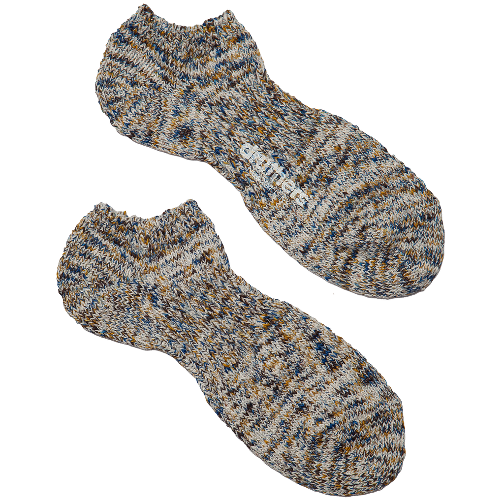 Recycled Cotton Ankle Sock - Riviera Mélange