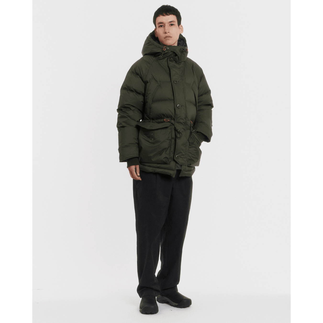 Utility Shield Parka - Olive