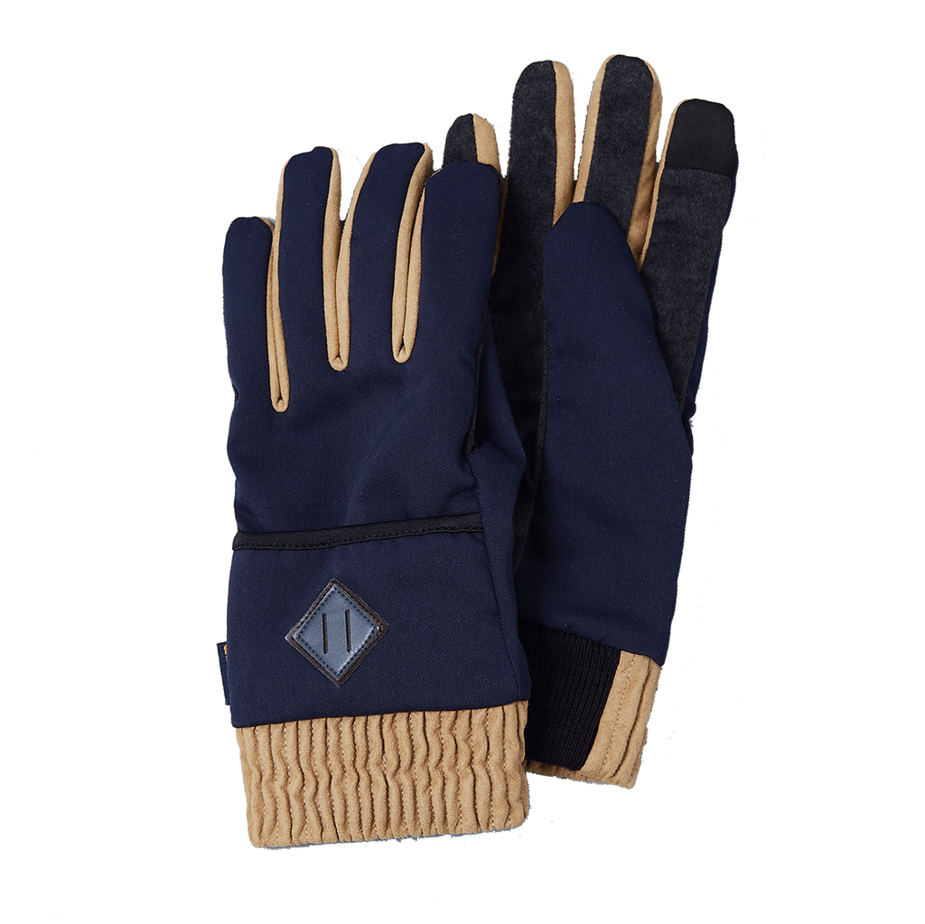 2 in 1 Hooded Mitt Glove - Navy