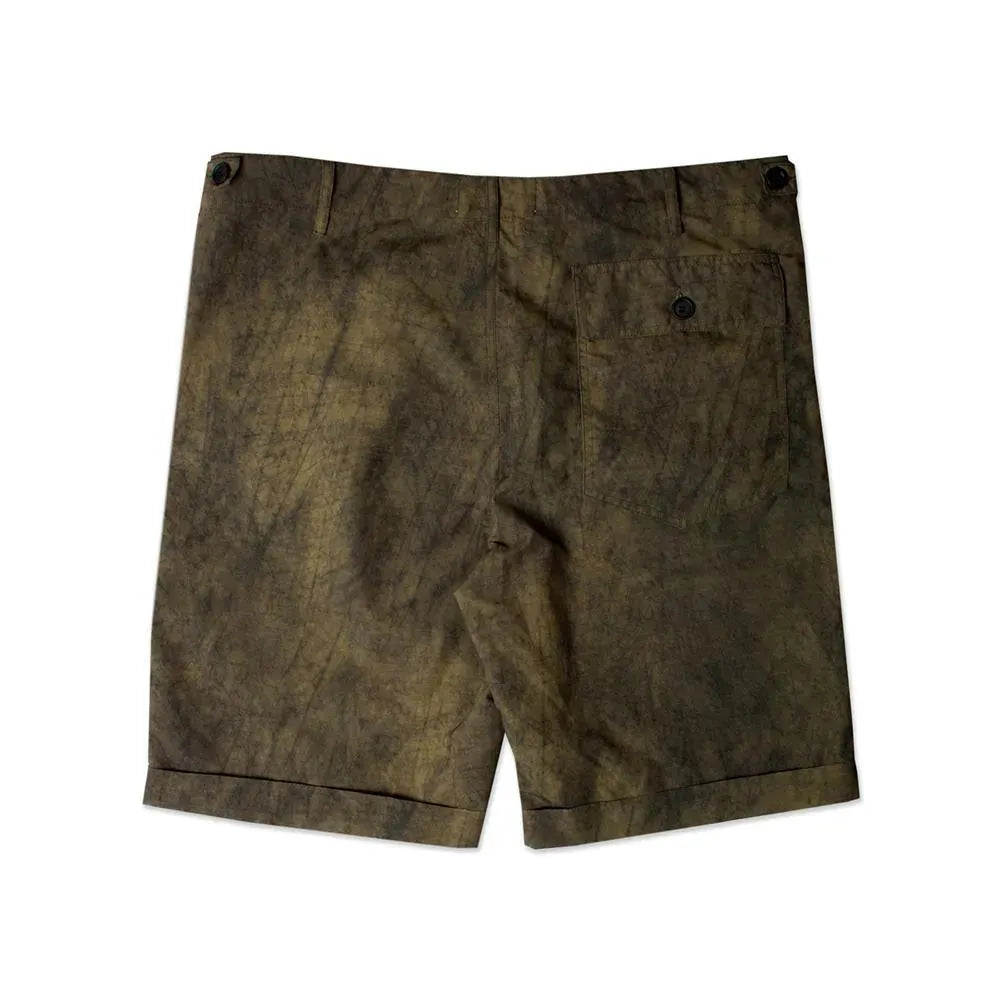 Fatigue Shorts - Olive Cask Print