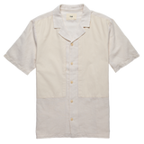 Overlay SS Shirt - Ecru