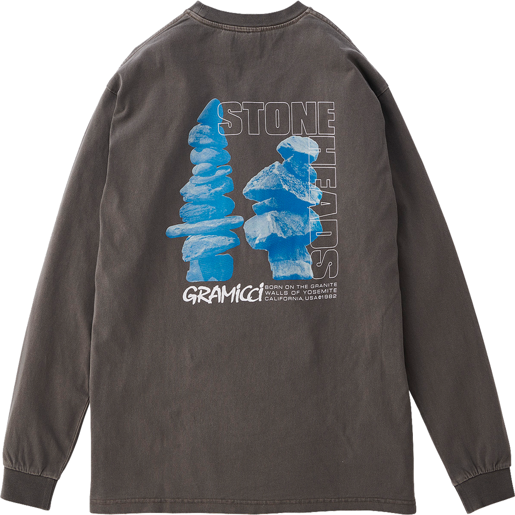 Stoneheads L/S Tee - Brown Pigment