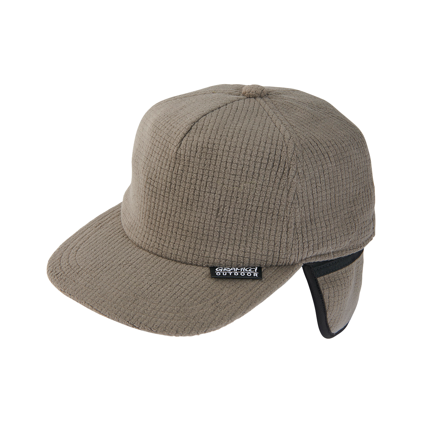 Adjustable Ear Flap Cap - Grey