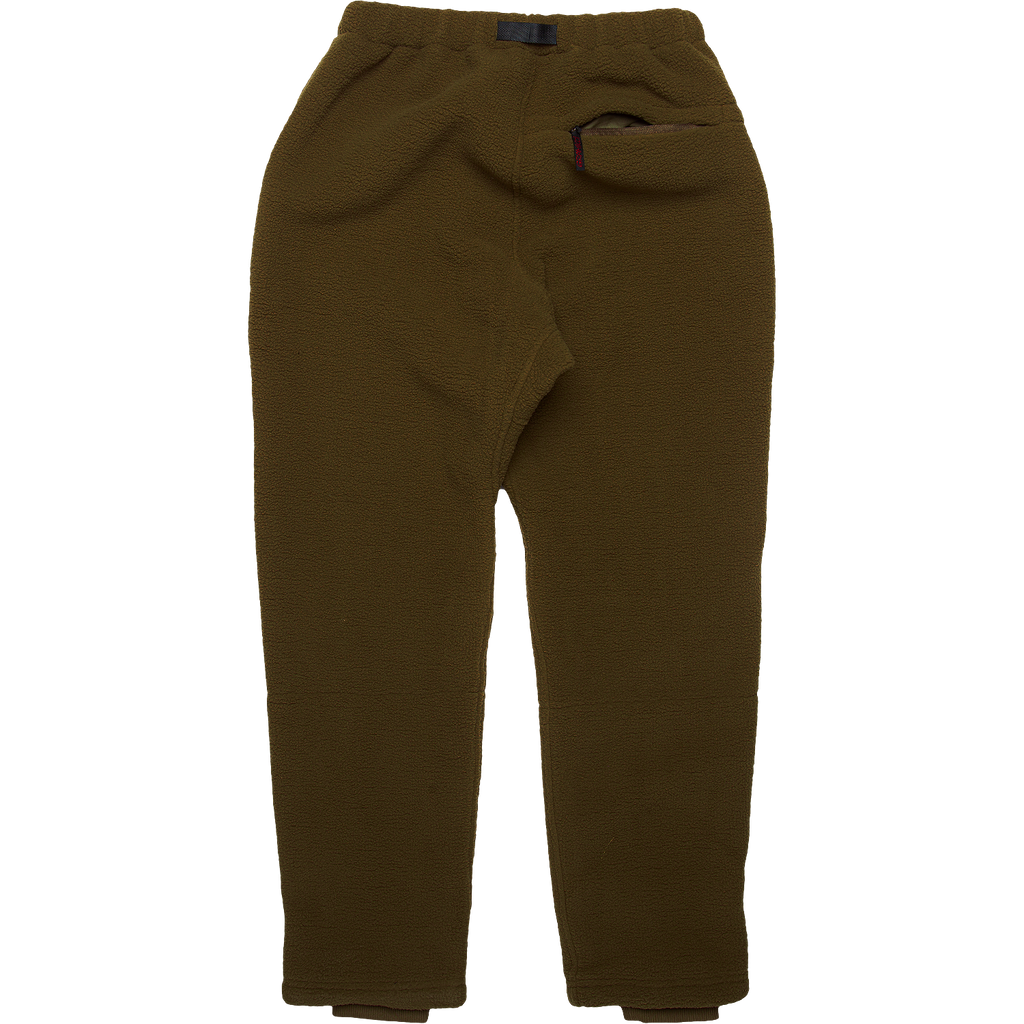 Boa Fleece Track Pants - Olive