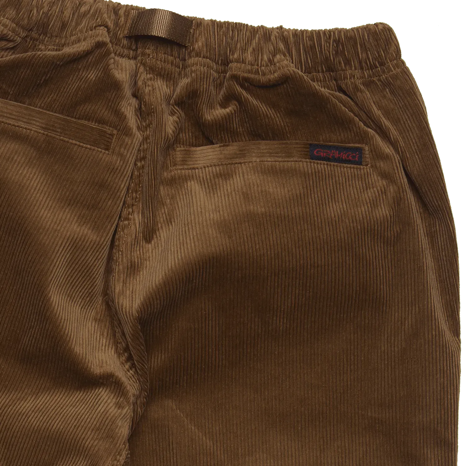 Corduroy Loose Tapered Pant - Dark Brown
