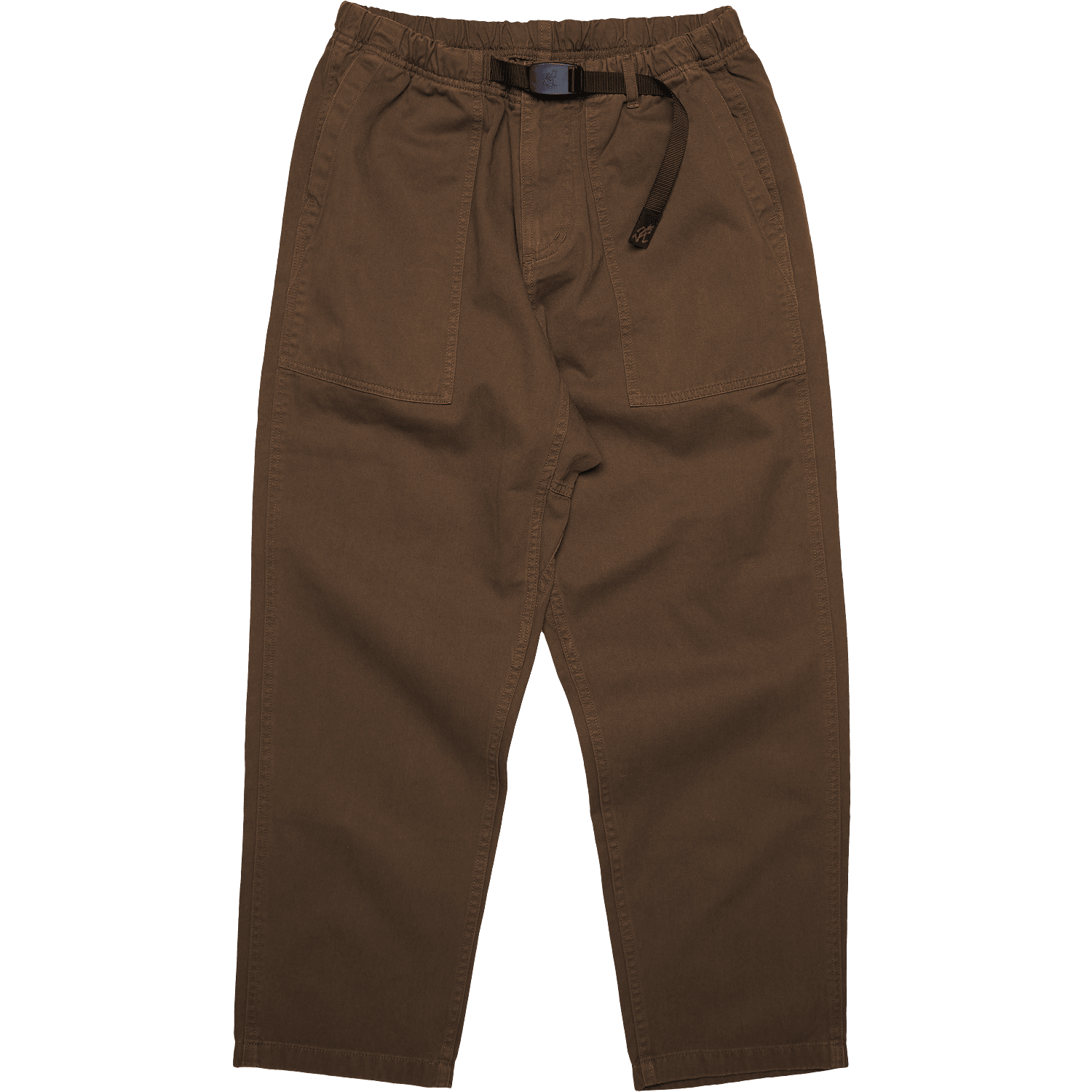 Loose Tapered Pants - Tobacco