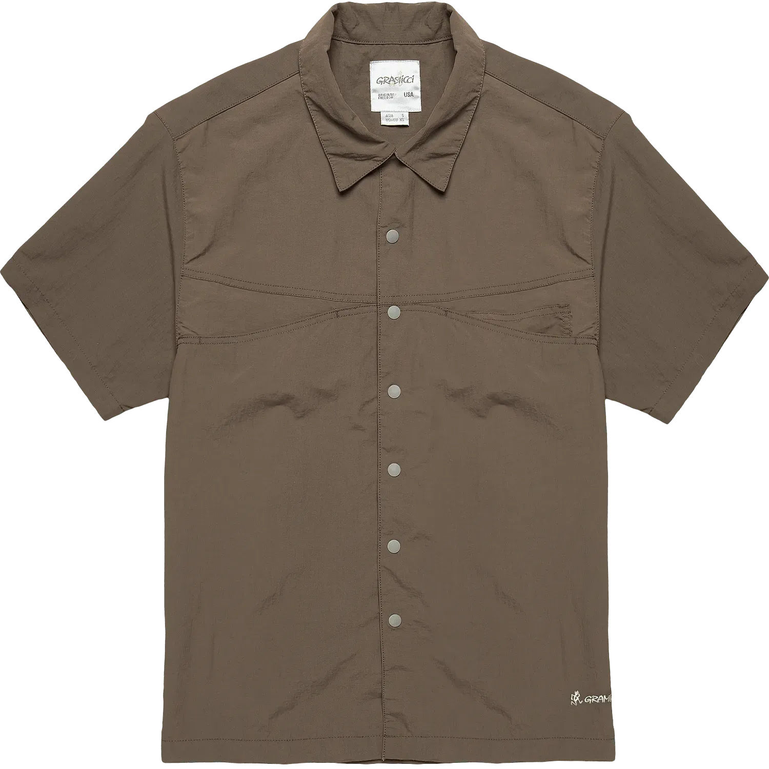 Shell Camp Shirt - Ash Olive
