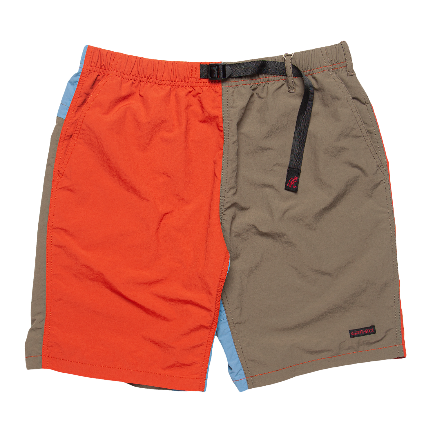 Shell Packable Shorts - Terra Cotta / Ash Olive