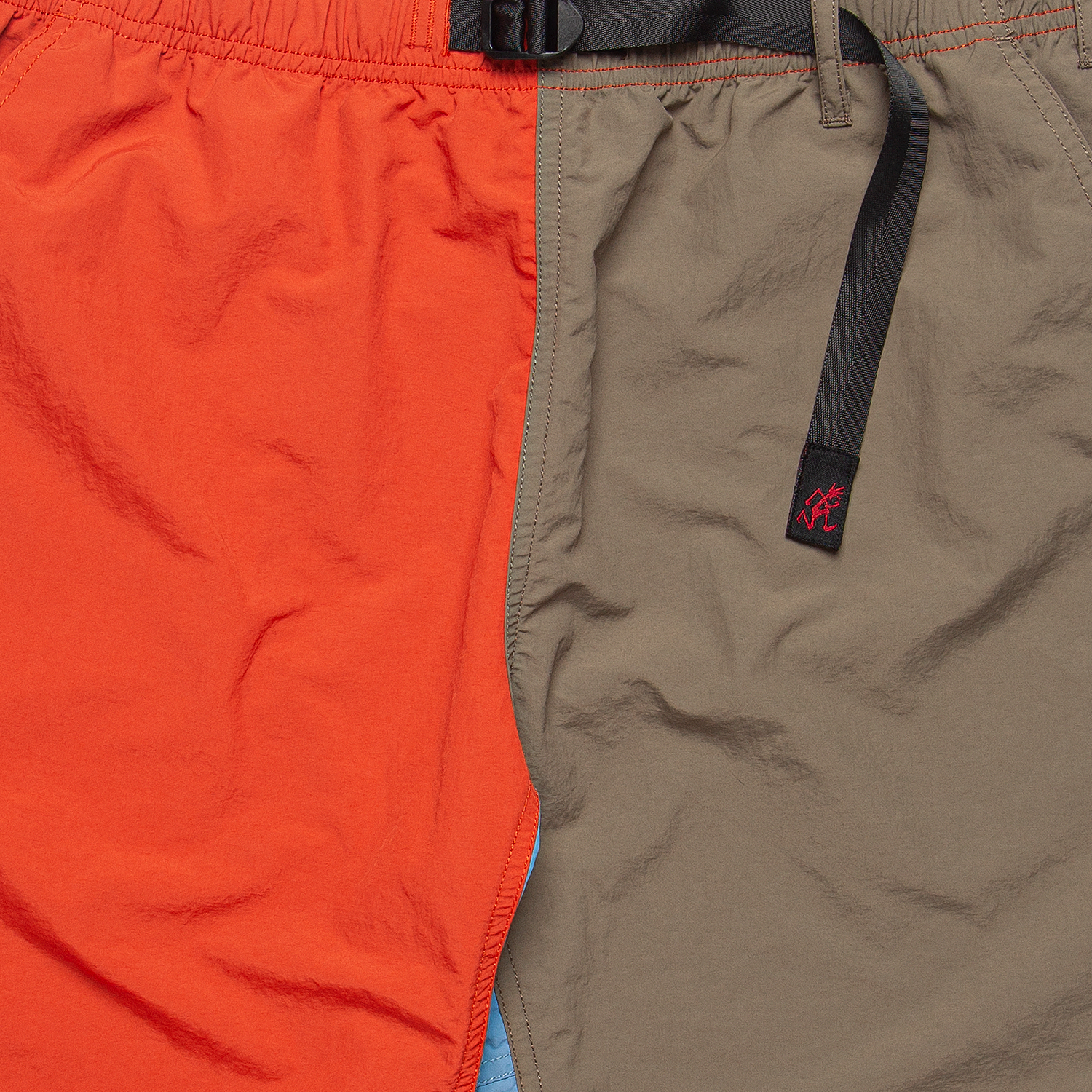 Shell Packable Shorts - Terra Cotta / Ash Olive