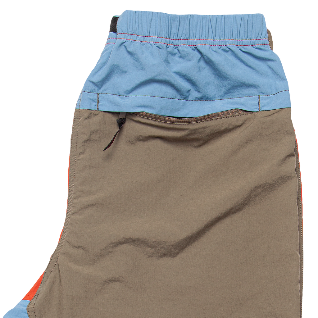 Shell Packable Shorts - Terra Cotta / Ash Olive