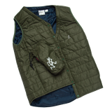 Packable Primaloft Vest - Olive