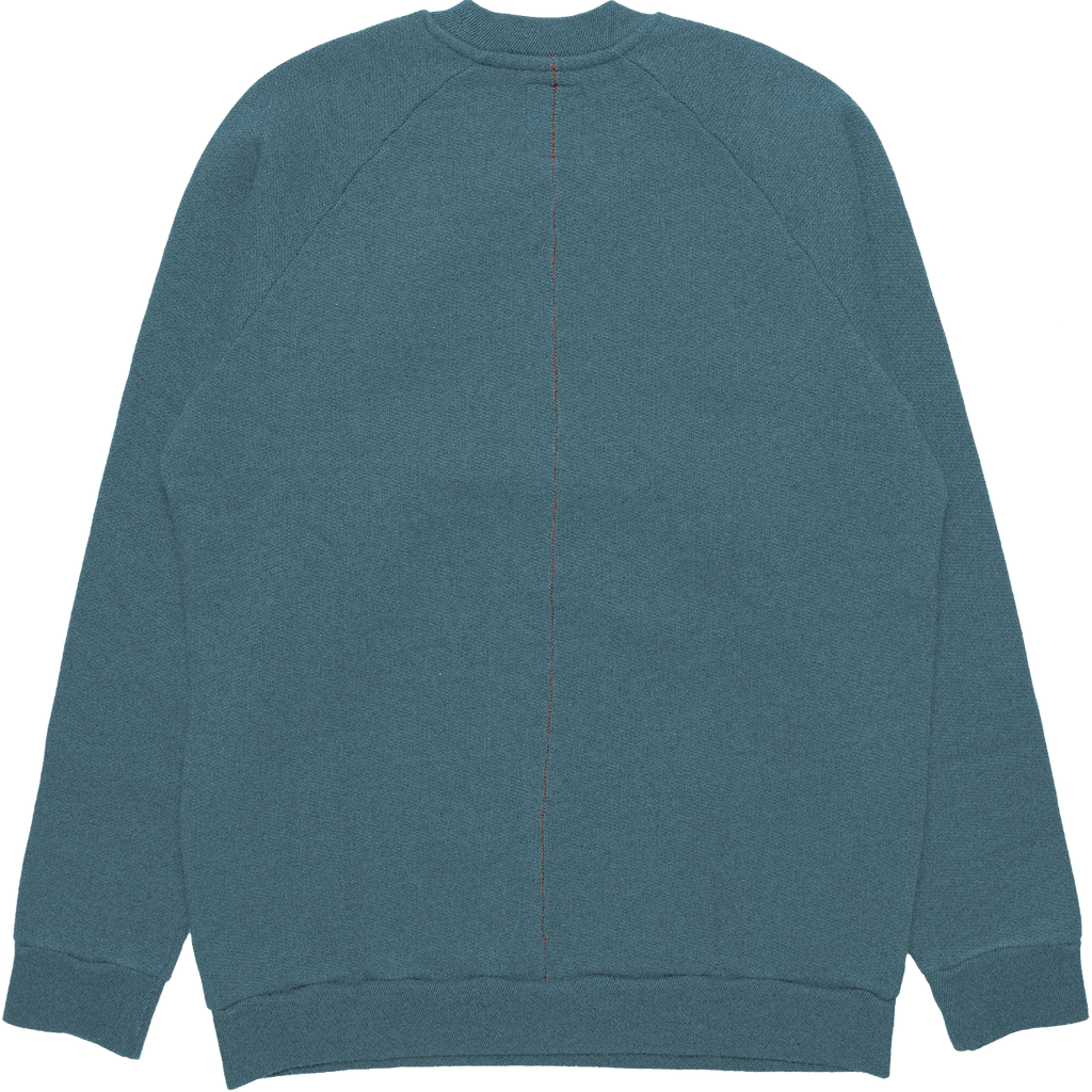 Terry Fleece Sweatshirt - Stone Blue
