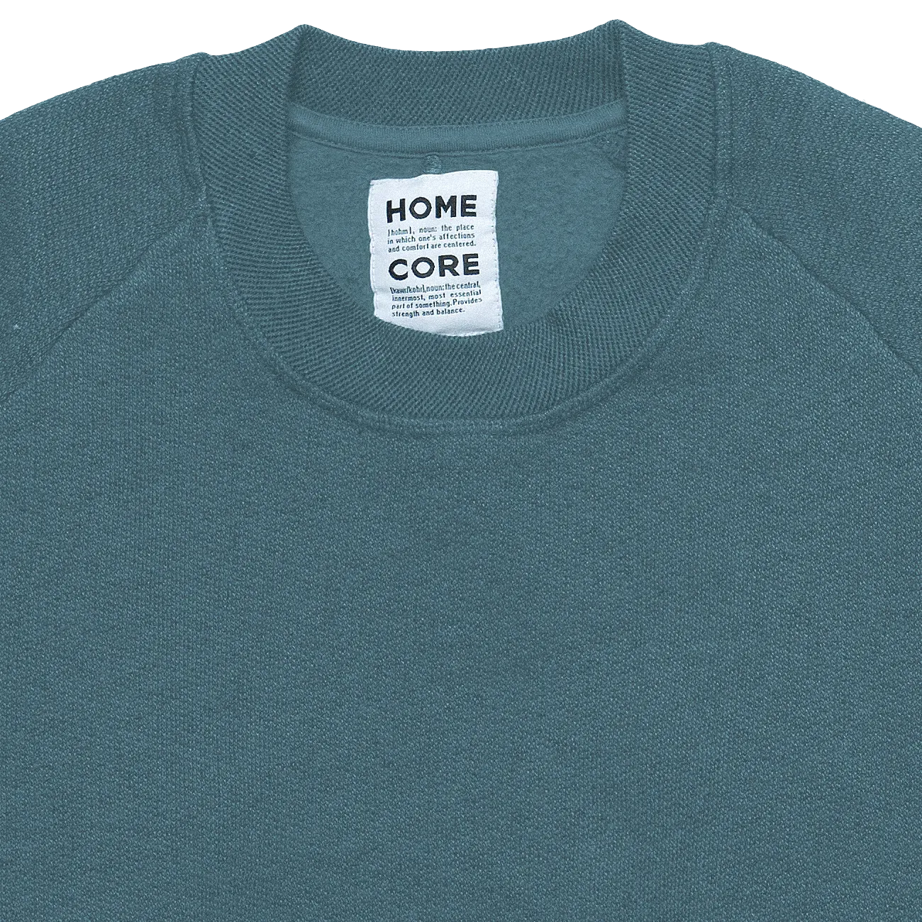 Terry Fleece Sweatshirt - Stone Blue