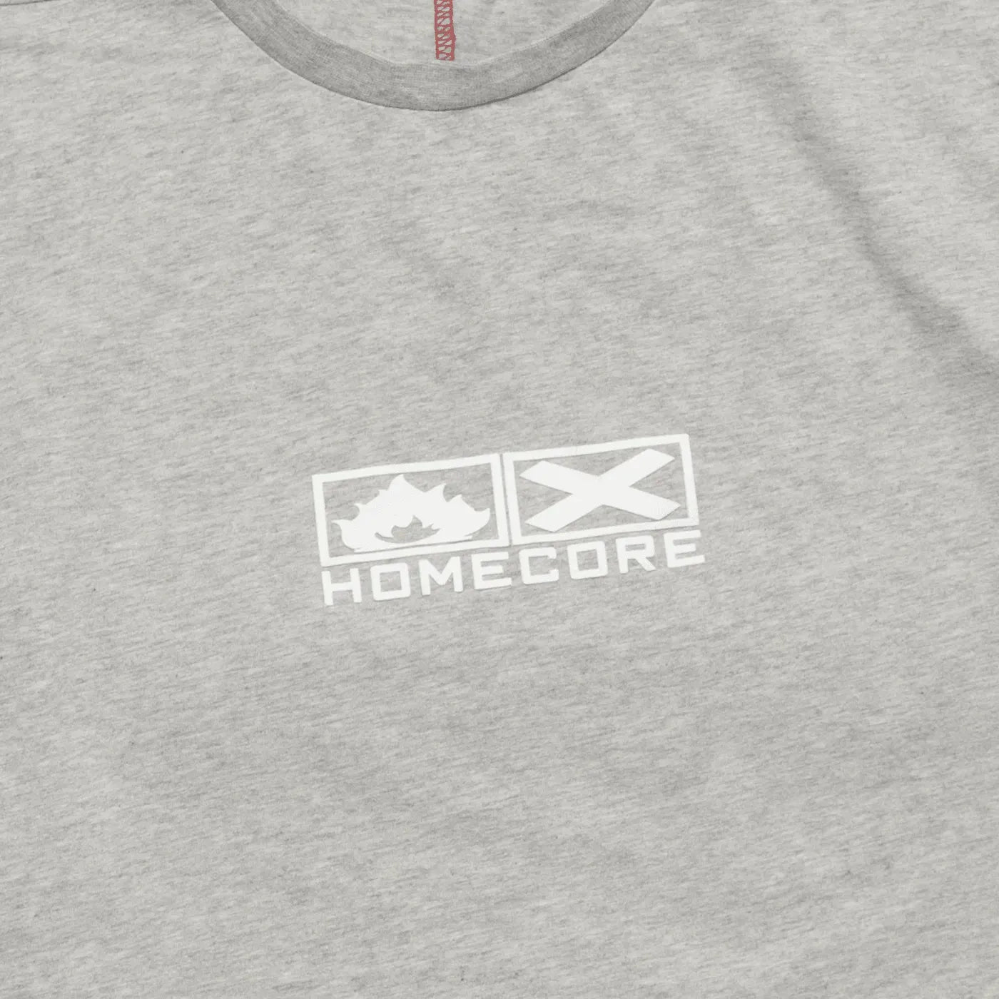 FlammeCroix Logo Tee - Ash Grey