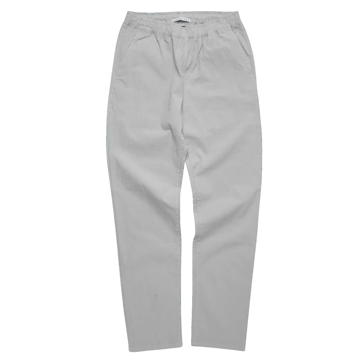 Draw Pant - Light Grey Seersucker