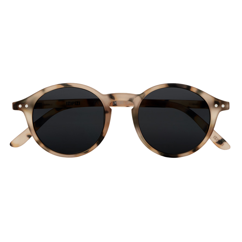 Sunglasses #D - Light Tortoise / Grey Lens