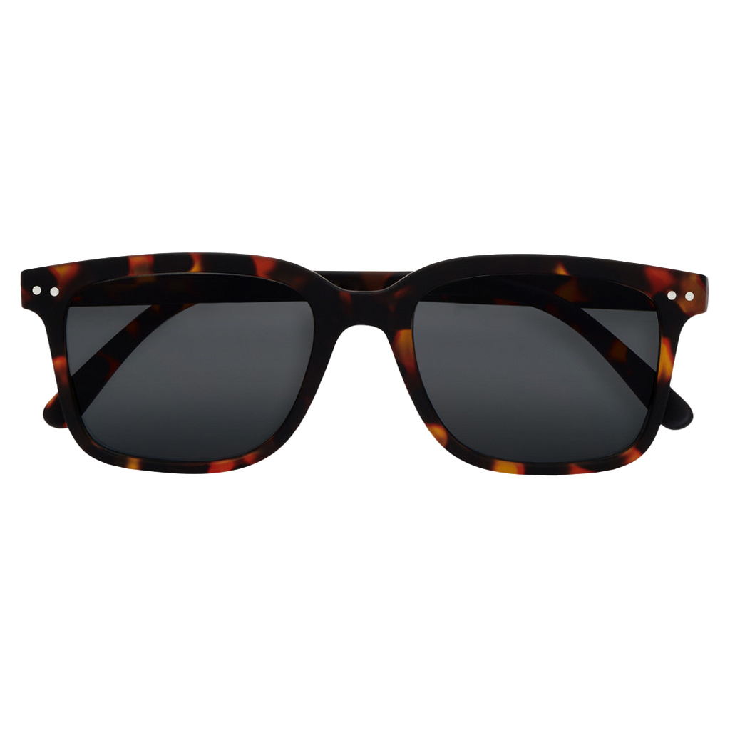 Sunglasses #L - Classic Tortoise / Grey Lens