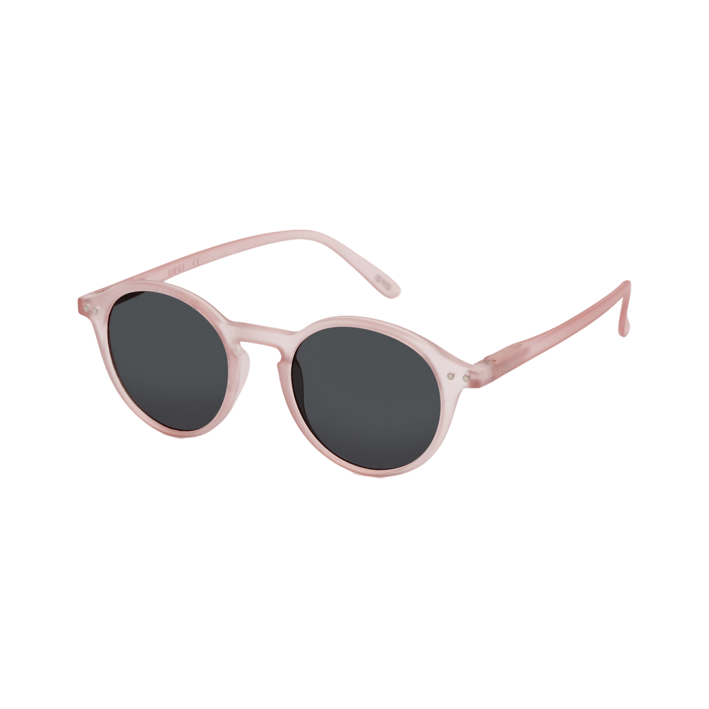 Sunglasses #D - Light Pink / Grey Lens