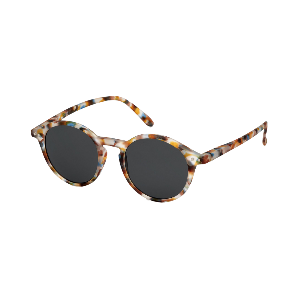 Sunglasses #D - Blue Tortoise / Grey Lens