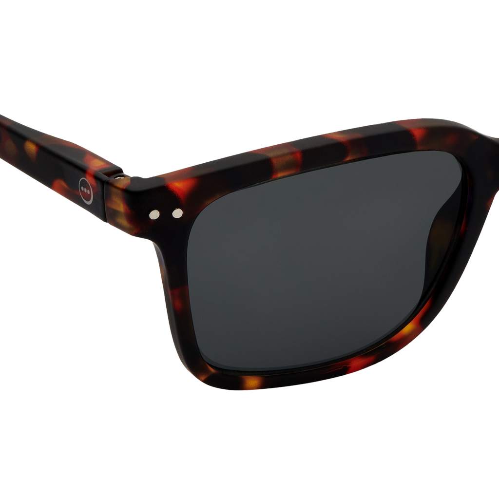 Sunglasses #L - Classic Tortoise / Grey Lens