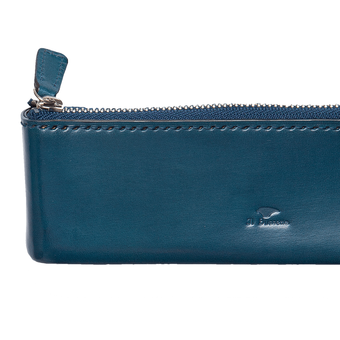 Zip Pen Case - Poseidon Blue