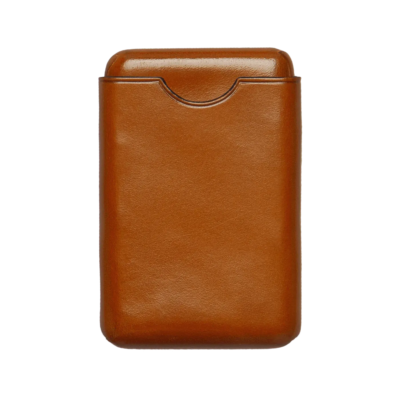 Business Card Holder - Light Brown