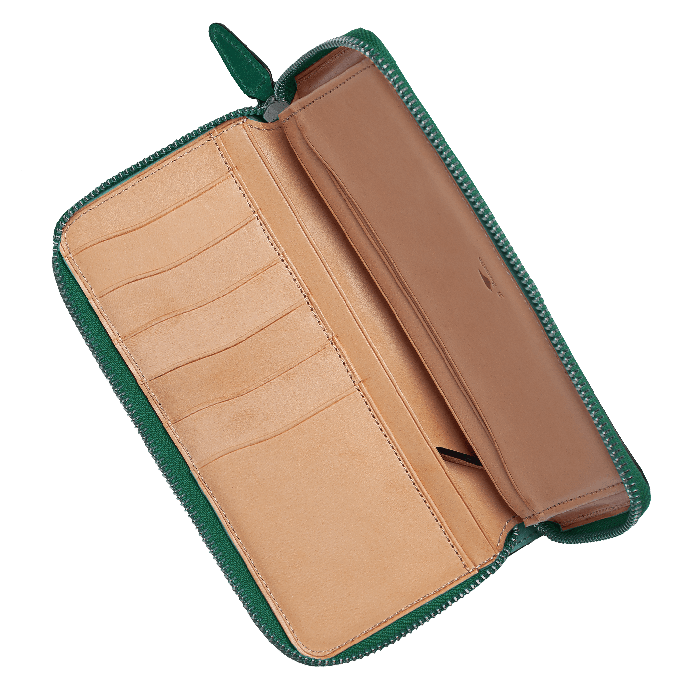 Horizontal Long Wallet - Evergreen