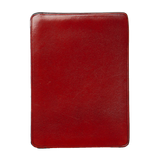 Card & Document Case - Coral Red / Natural
