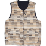 Fala Reversible Vest - Black / Jacquard