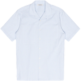 Eyemouth Embroidered Shirt - Sky Blue