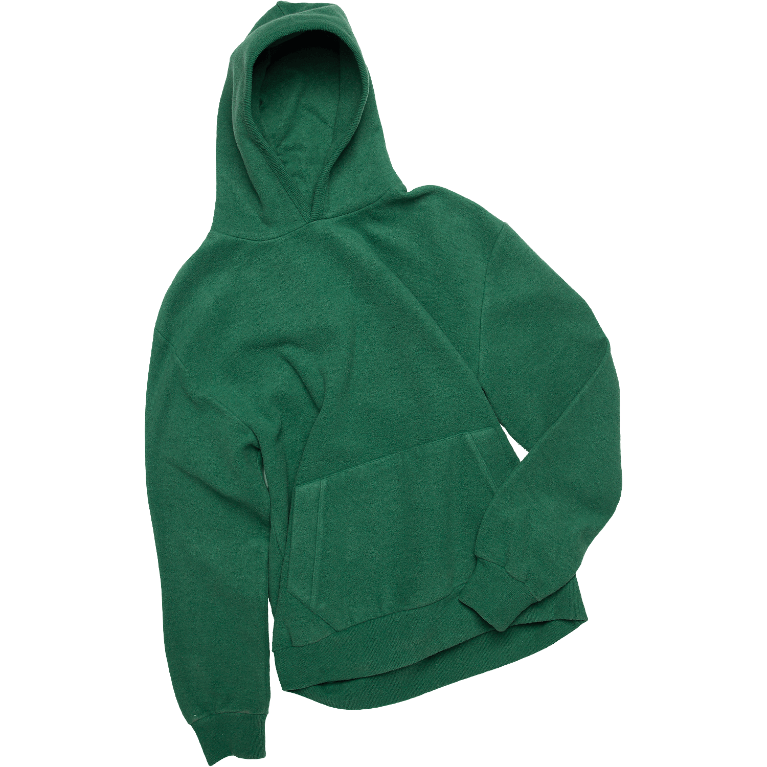 Matias Fleece Hoodie - Racing Green