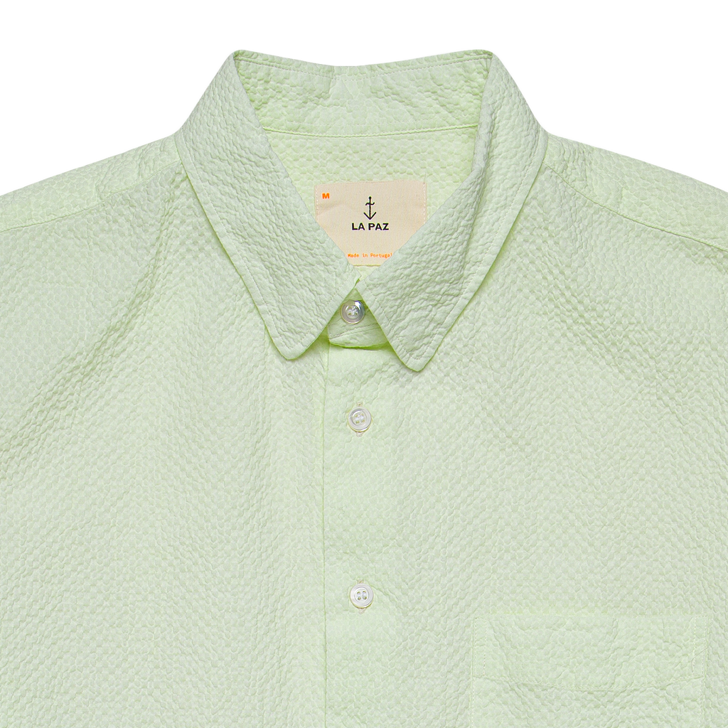 Ribeiro Shirt - Lemon Seersucker