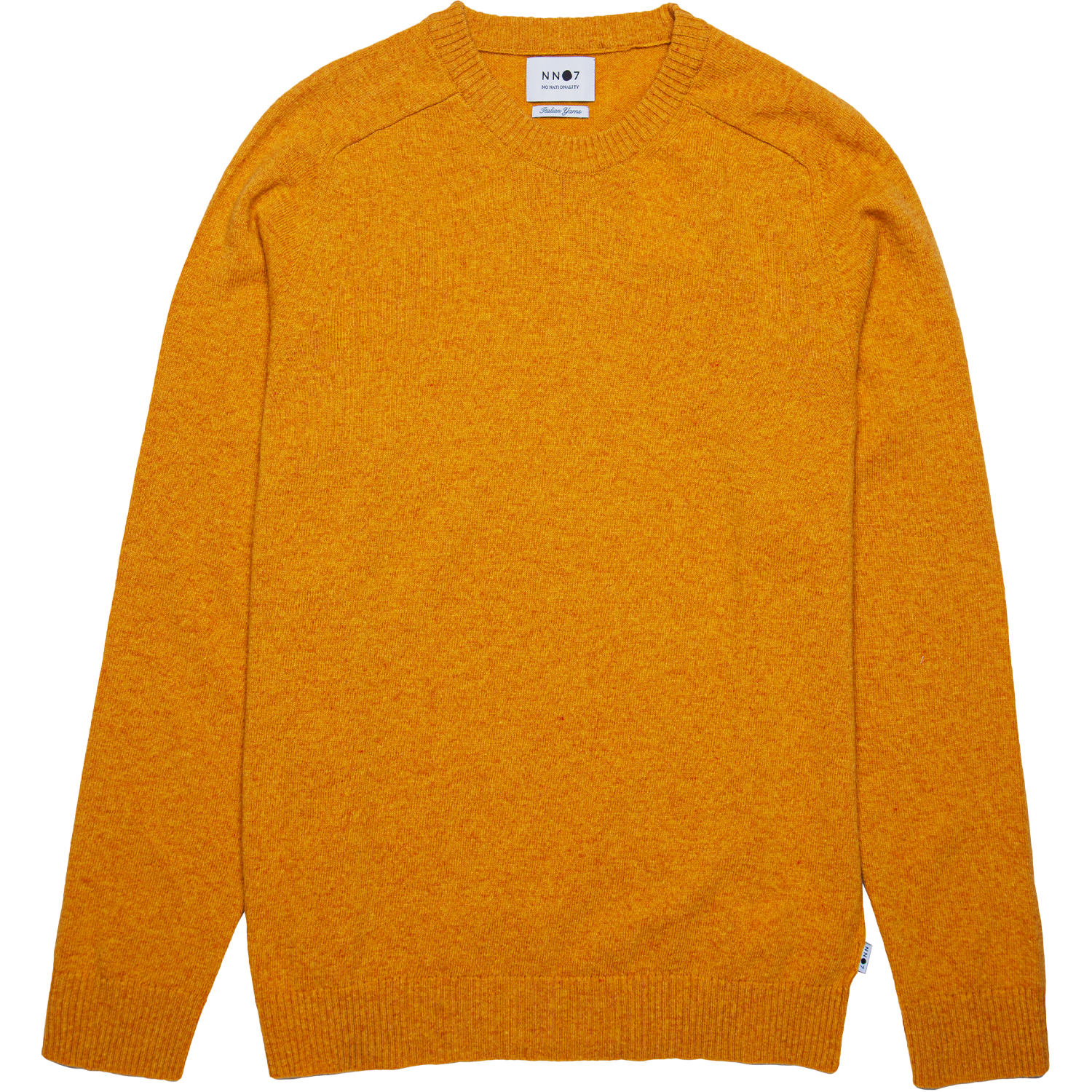 Edward Lambswool Sweater - Warm Yellow