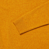 Edward Lambswool Sweater - Warm Yellow