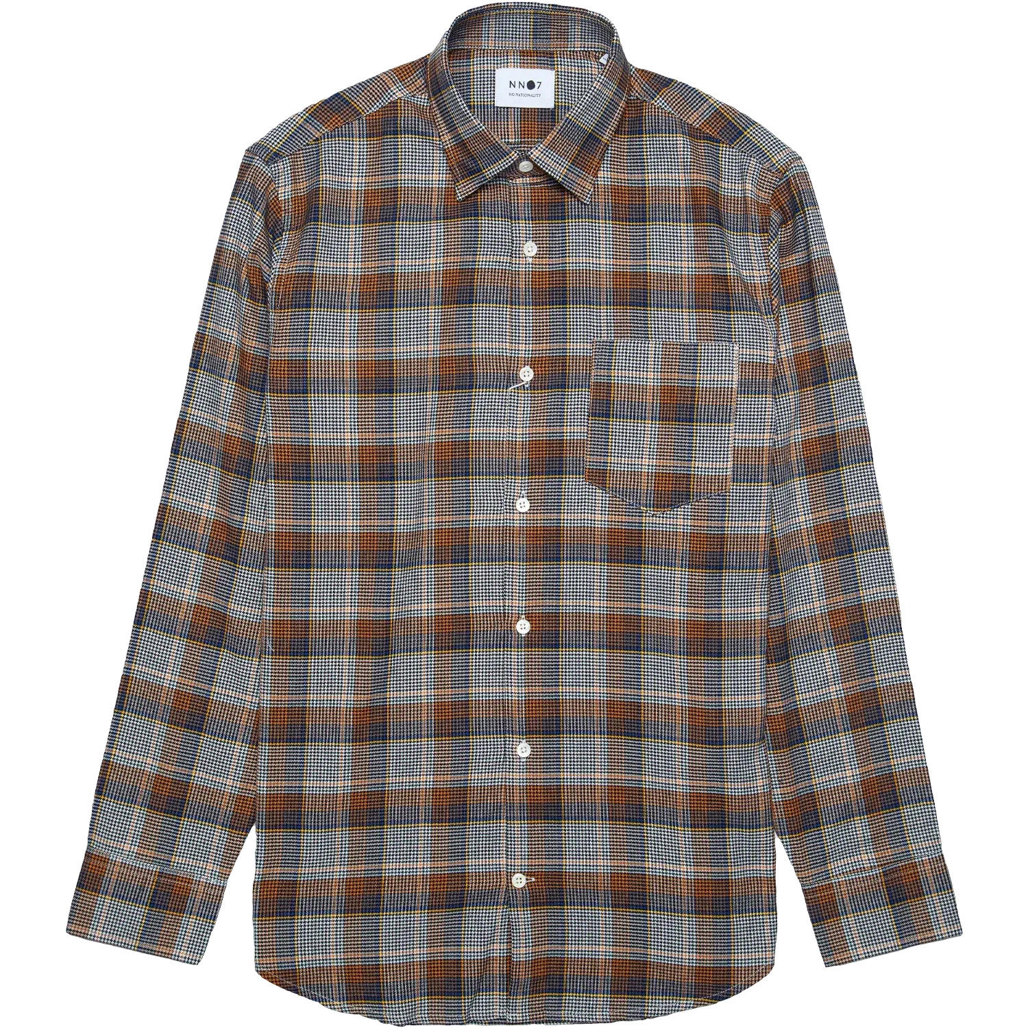 Errico Houndstooth Shirt - Multi Check