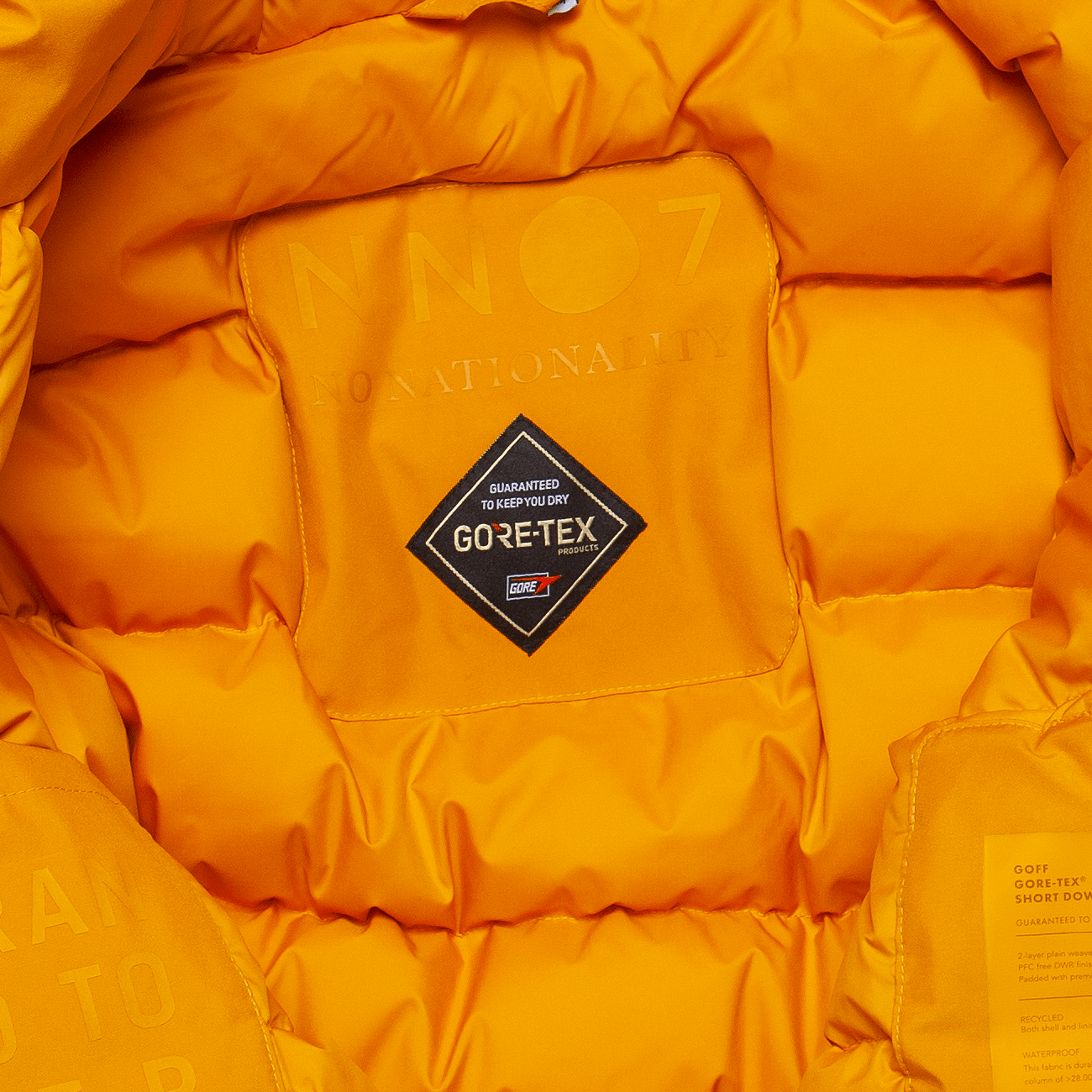 Goff Gore-Tex Down Parka - Apricot